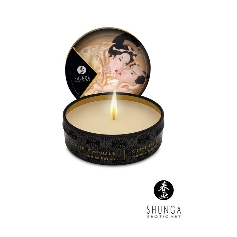 Mini bougie de massage Lueur et Caresse SHUNGA Vanille