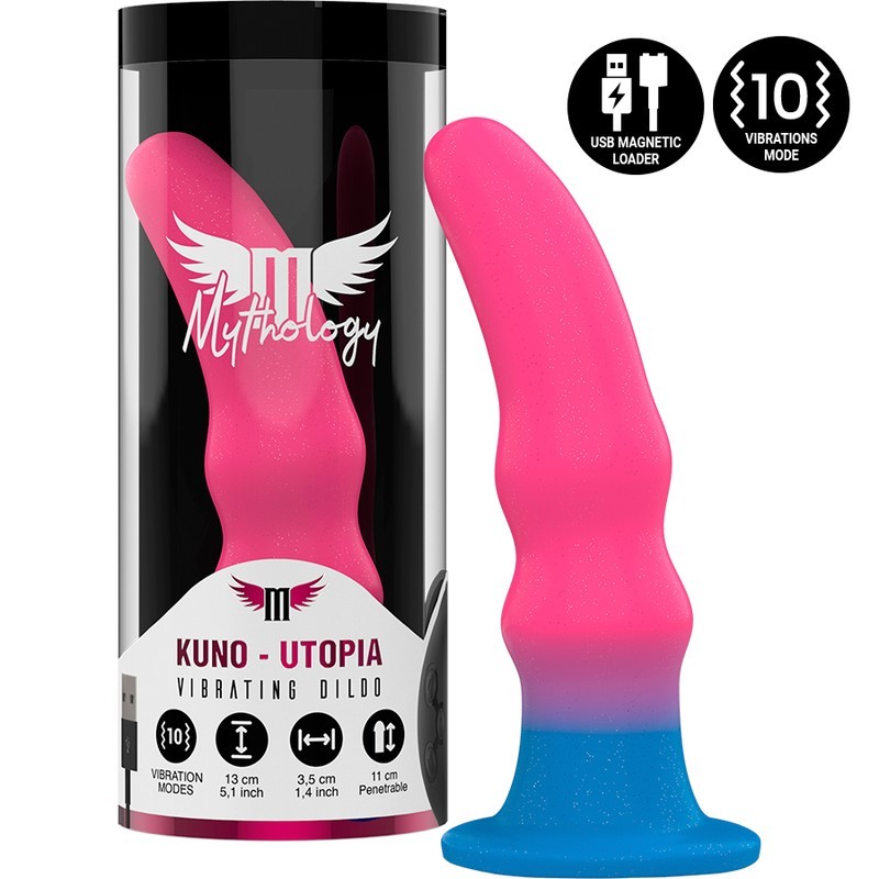 MYTHOLOGY - DILDO taille S vibrant - KUNO UTOPIA