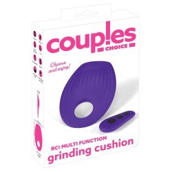 COUPLES CHOICE -  Le coussin vibrant  avec anneau extensible