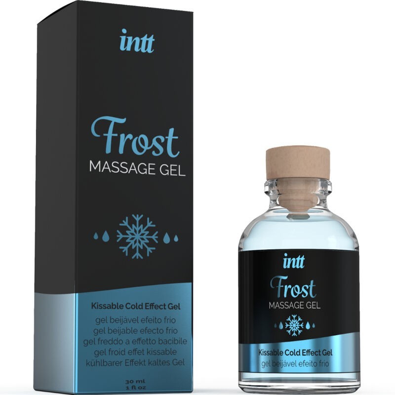 INTT -MASSAGE & ORAL SEX - GEL DE MASSAGE SAVEUR MENTHE EFFET FROID INTENSE