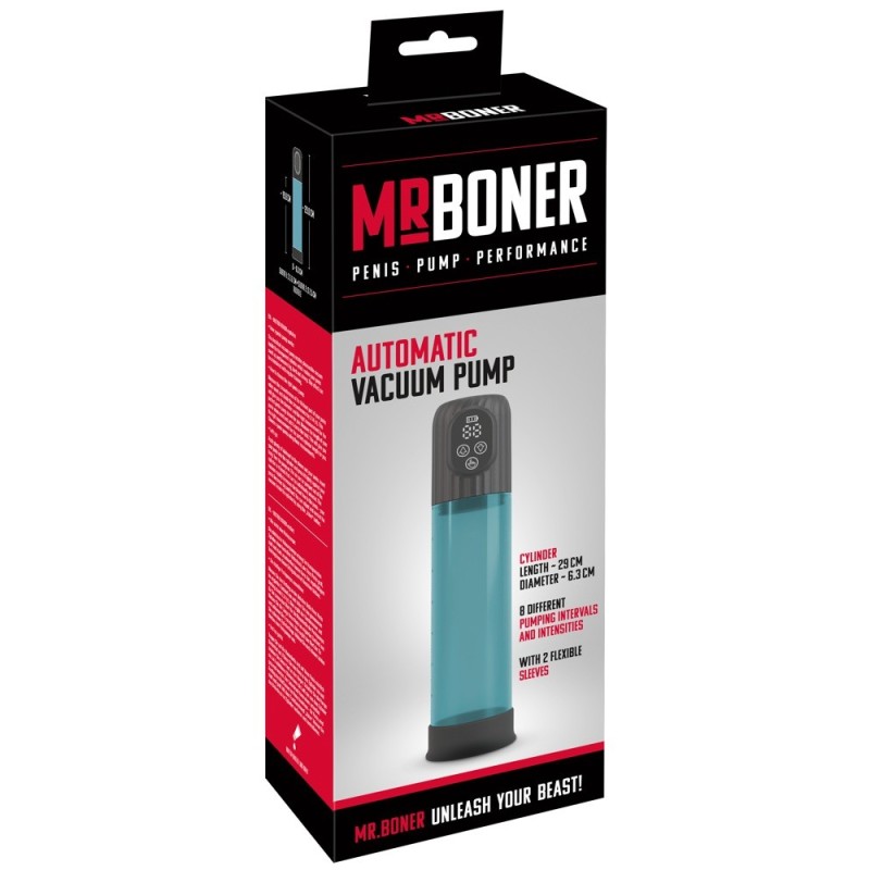 MR BONER - Pompe à pénis automatique WATERPROOF