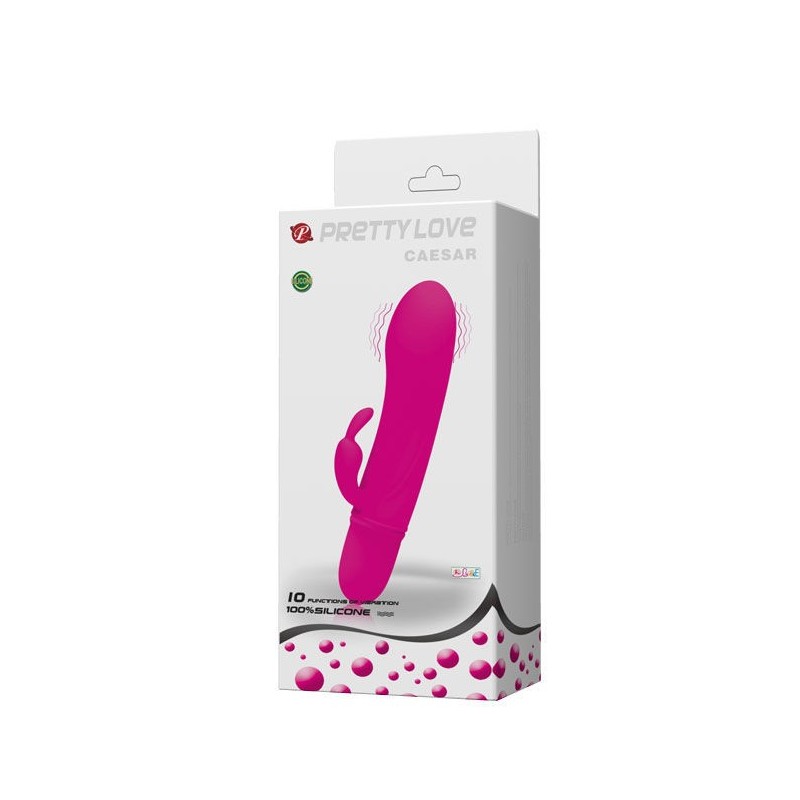 PRETTY LOVE - FLIRTATION VIBRATEUR AVEC LAPIN CÉSAR
