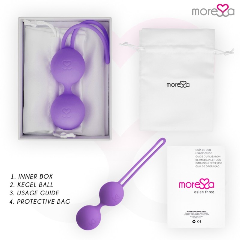 MORESSA - OSIAN TROIS SILICONE LILAS PREMIUM
