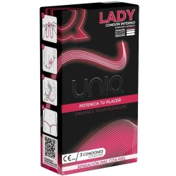 3 Préservatifs féminin - Uniq