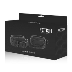 FETISH SUBMISSIVE - CHEVILLES EN CUIR VÉGÉTALIEN AVEC DOUBLURE