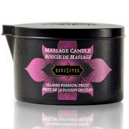 KAMASUTRA - BOUGIE DE MASSAGE BAIE DE LA PASSION DES ÏLES 170G