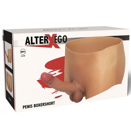 ALTER EGO BOXERSHOT AVEC PÉNIS DE 18 CM TAILLE S/M