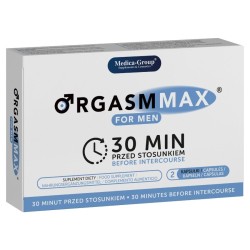 MEDICA GROUP - COMPLEMENT ALIMENTAIRE ORGASM MAX POUR HOMMES 2 CAPSULES