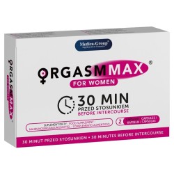 MEDICA GROUP - COMPLEMENT ALIMENTAIRE ORGASM MAX POUR FEMMES 2 CAPSULES