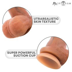 MR INTENSE - GODE EN SILICONE ULTRA-RÉALISTE AVEC TESTICULES-GARY L - 23 CM - Ø 4,7 CM