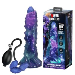 Explorez un univers de plaisir avec le gode gonflable en silicone POWER MONSTERS