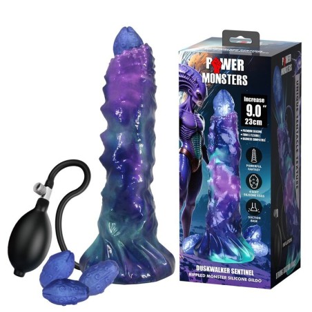 Explorez un univers de plaisir avec le gode gonflable en silicone POWER MONSTERS