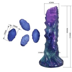 Explorez un univers de plaisir avec le gode gonflable en silicone POWER MONSTERS