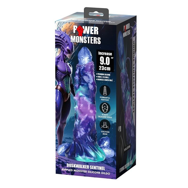 Explorez un univers de plaisir avec le gode gonflable en silicone POWER MONSTERS
