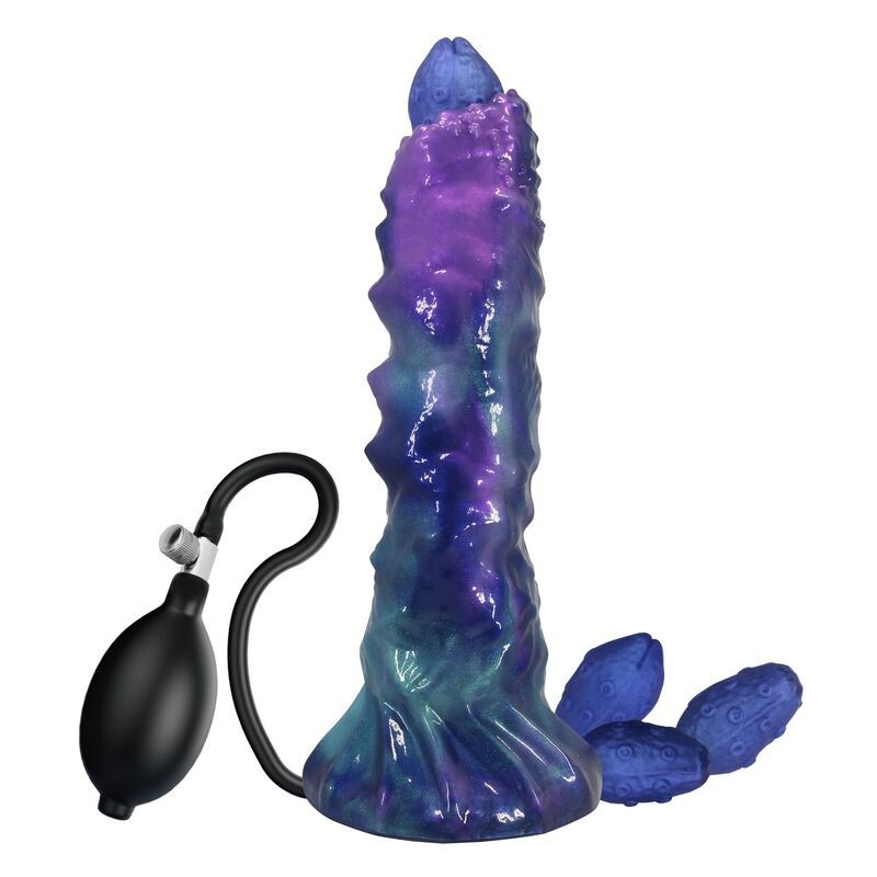 Explorez un univers de plaisir avec le gode gonflable en silicone POWER MONSTERS