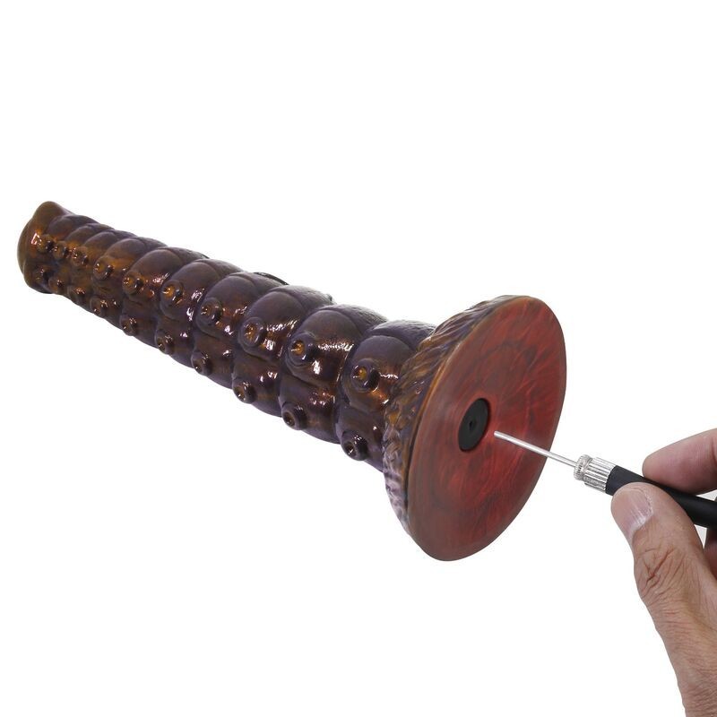 Gode gonflable en silicone POWER MONSTERS - VOIDCLAW BRUTE BICOLOR (29 cm, Ø 5,7 cm)