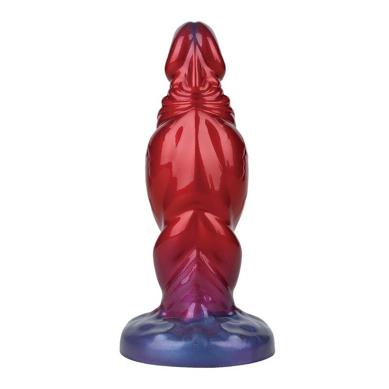 le gode gonflable en silicone POWER MONSTERS - SHADOW BEHEMOTH BICOLOR (22 cm Ø 5 cm)