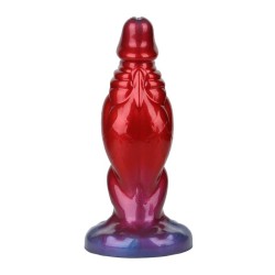 le gode gonflable en silicone POWER MONSTERS - SHADOW BEHEMOTH BICOLOR (22 cm Ø 5 cm)