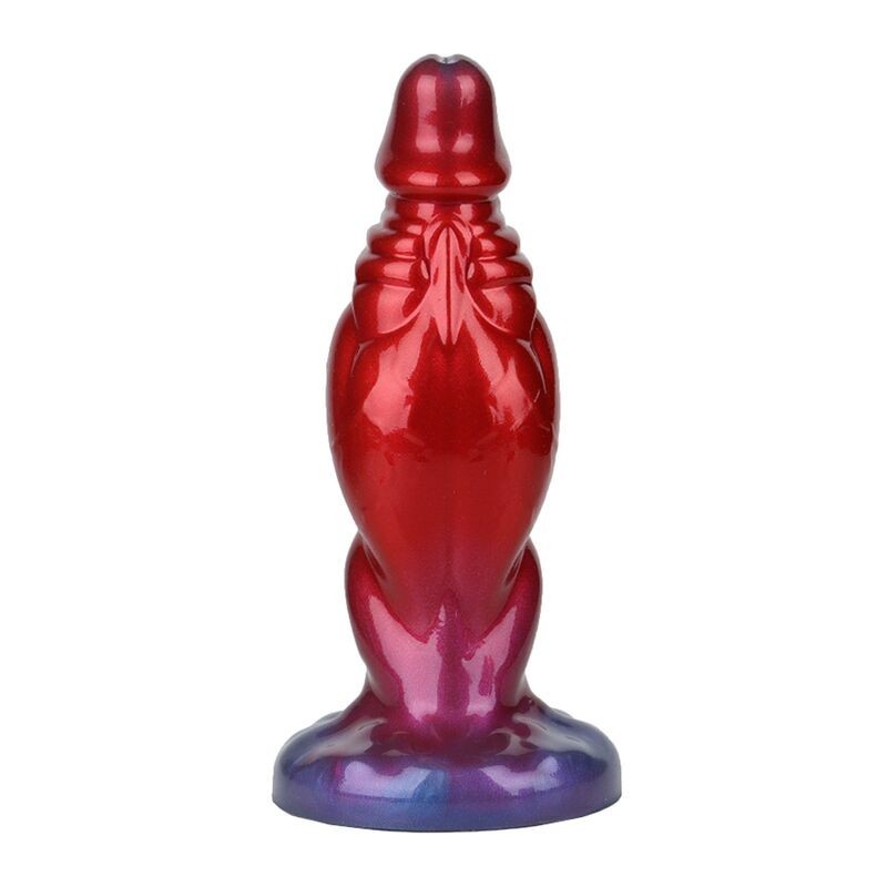 le gode gonflable en silicone POWER MONSTERS - SHADOW BEHEMOTH BICOLOR (22 cm Ø 5 cm)