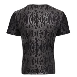 Svenjoyment  - T-shirt noir/argent