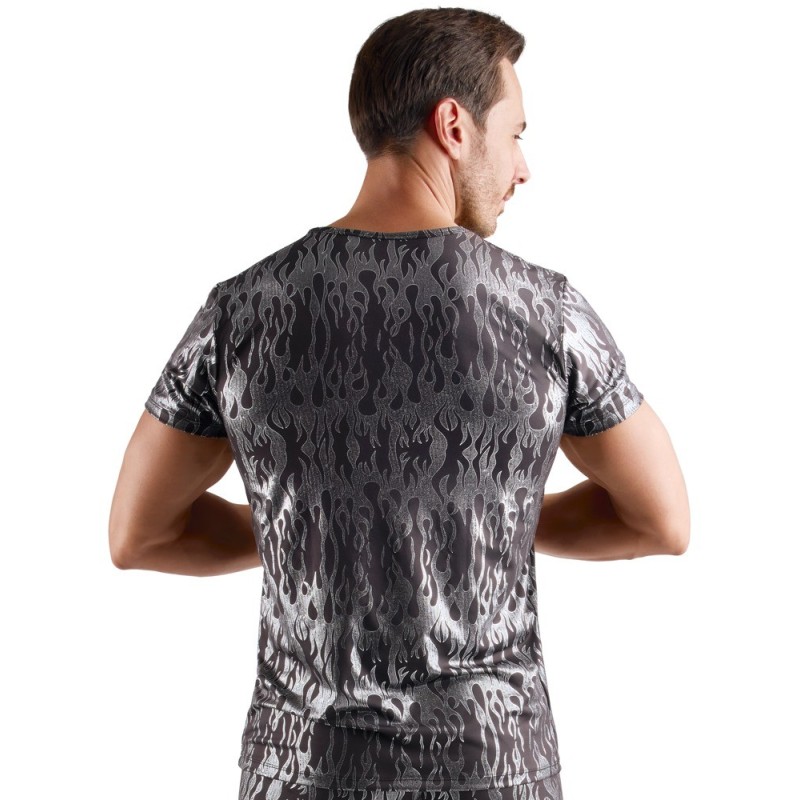 Svenjoyment  - T-shirt noir/argent