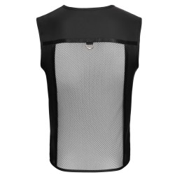 Svenjoymen - T-shirt en résille sans manches