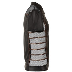 NEK  - T-shirt noir et bronze