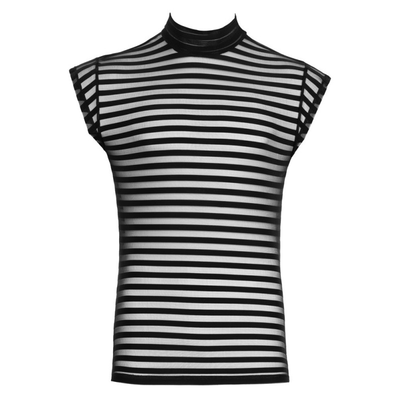 T-shirt à rayures transversales -svenjoyment