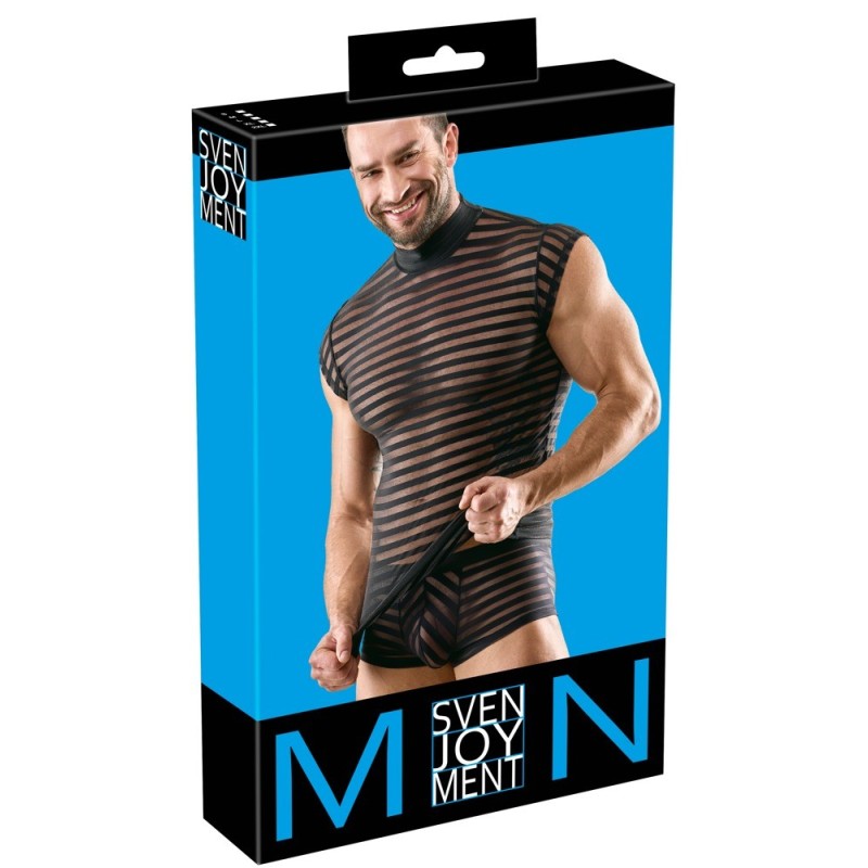 T-shirt à rayures transversales -svenjoyment