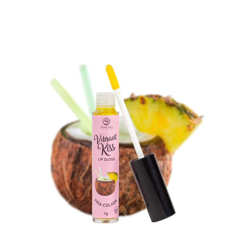 Ce gloss est 100% comestible.