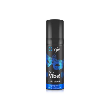 Sexy vibe liquid vibrator gel excitant pour elle et lui 15ml Orgie