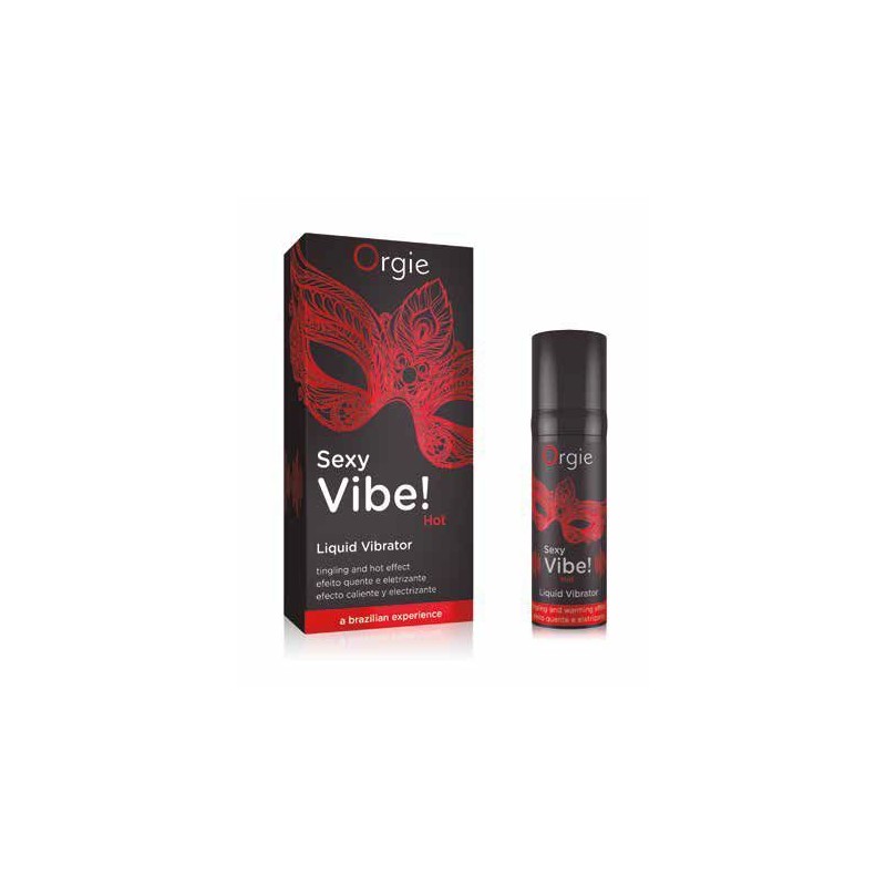 Sexy vibe hot gel excitant pour elle et lui 15ml Orgie