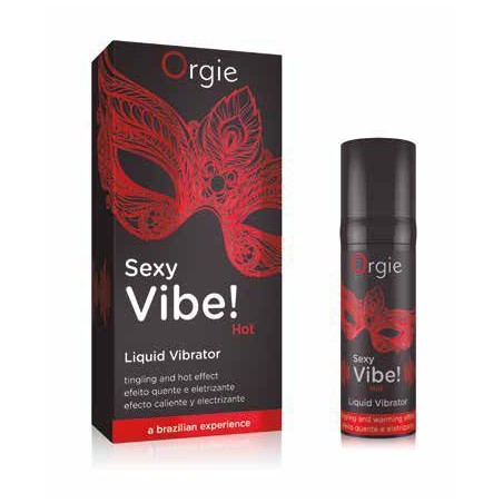 Sexy vibe hot gel excitant pour elle et lui 15ml Orgie