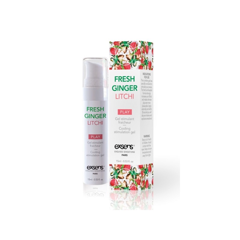 GEL STIMULANT FRAICHEUR EXSENS LITCHI GINGER