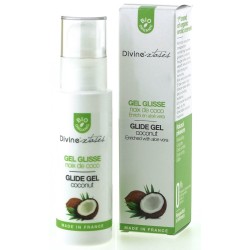 Gel Glisse Bio Noix de Coco - 100 ml Divinextases