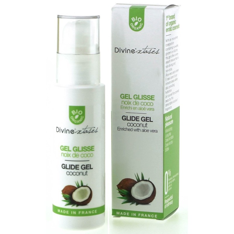 Gel Glisse Bio Noix de Coco - 100 ml Divinextases