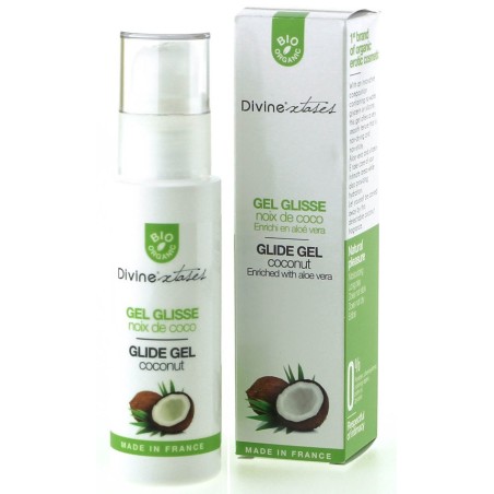 Gel Glisse Bio Noix de Coco - 100 ml Divinextases