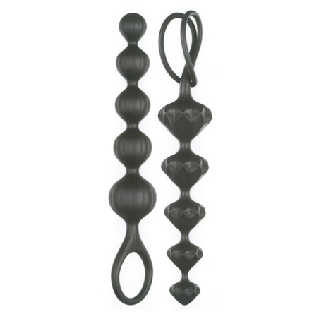 Set 3 Plugs Anals noir Satisfyer