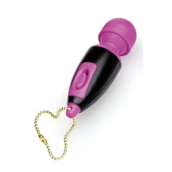 Mini vibromasseur wand format porte-clés Glamy