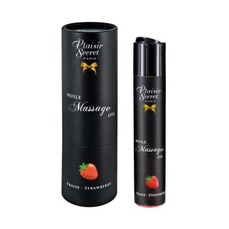 Huile de massage Fraise 59ML Plaisir Secret
