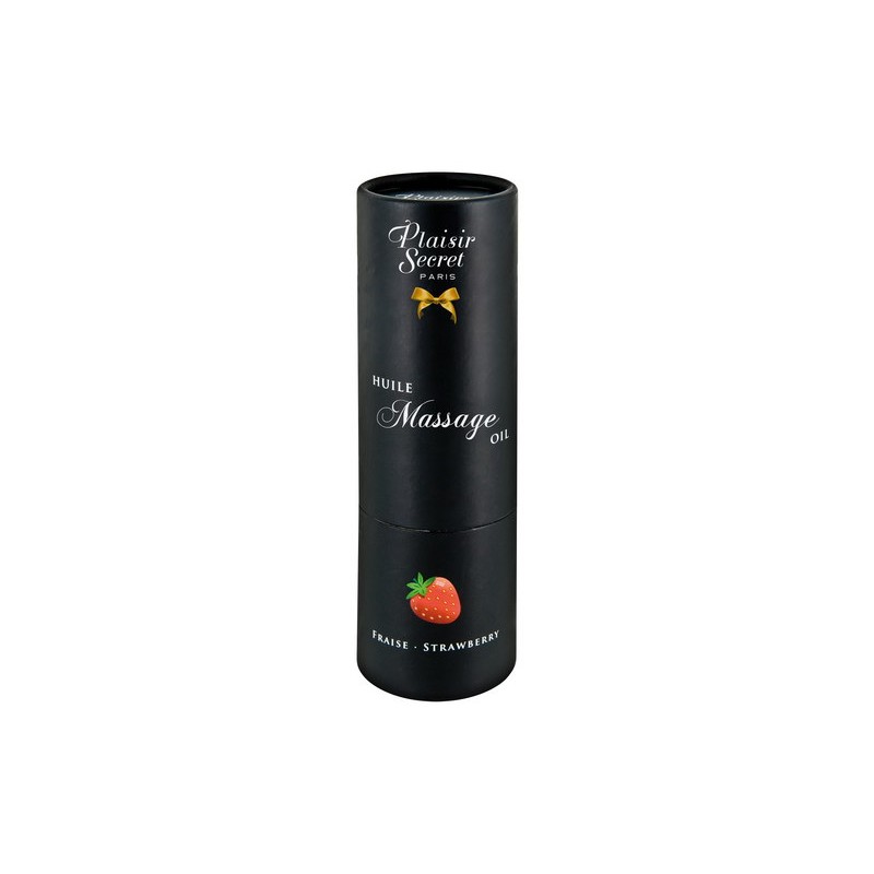 Huile de massage Fraise 59ML Plaisir Secret