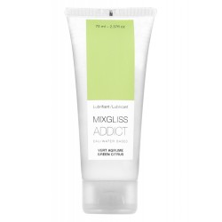 Addict Vert Agrume 70 ml Lubrifiant Eau Mixgliss
