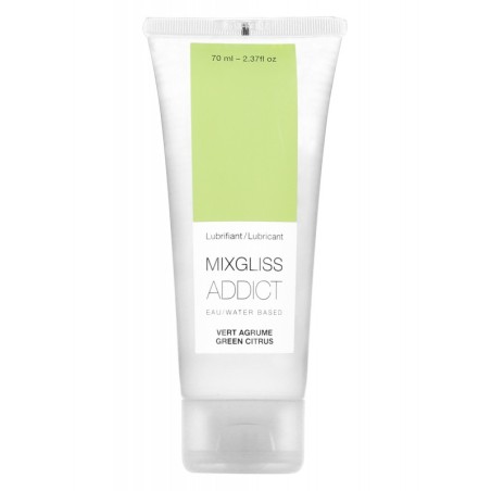 Addict Vert Agrume 70 ml Lubrifiant Eau Mixgliss