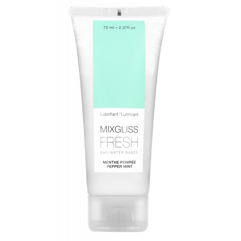 Fresh Menthe Poivree 70 ml Lubrifiant Eau Mixgliss