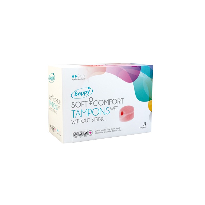 Soft-Tampons sans ficelle - normal Pack de 3
