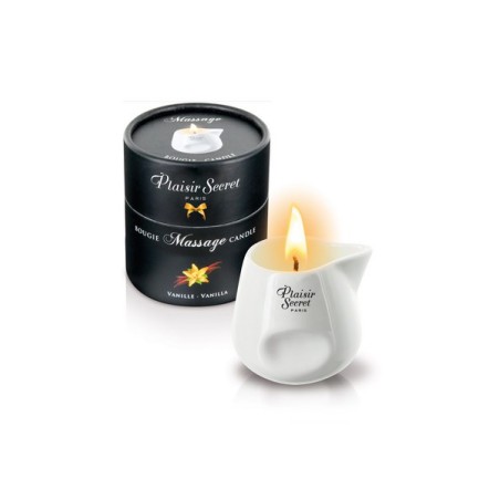 Bougie de massage Vanille Plaisir secret