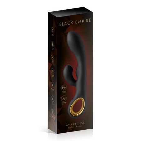 Vibromasseur Rabbit USB My Princess Black Empire