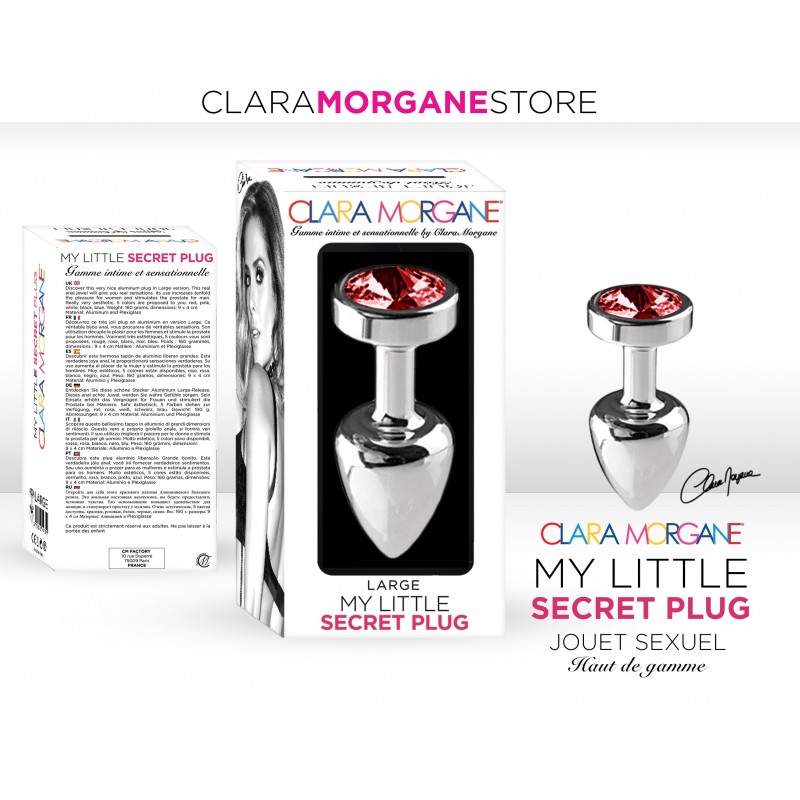 Plug Anal L Rouge My Little Secret Plug  Clara Morgane