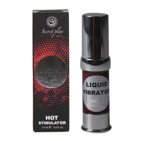 Liquide vibrator Stimulation chaude 15 ml Secret Play