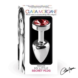 Plug Anal M rouge My Little Secret Plug Clara Morgane